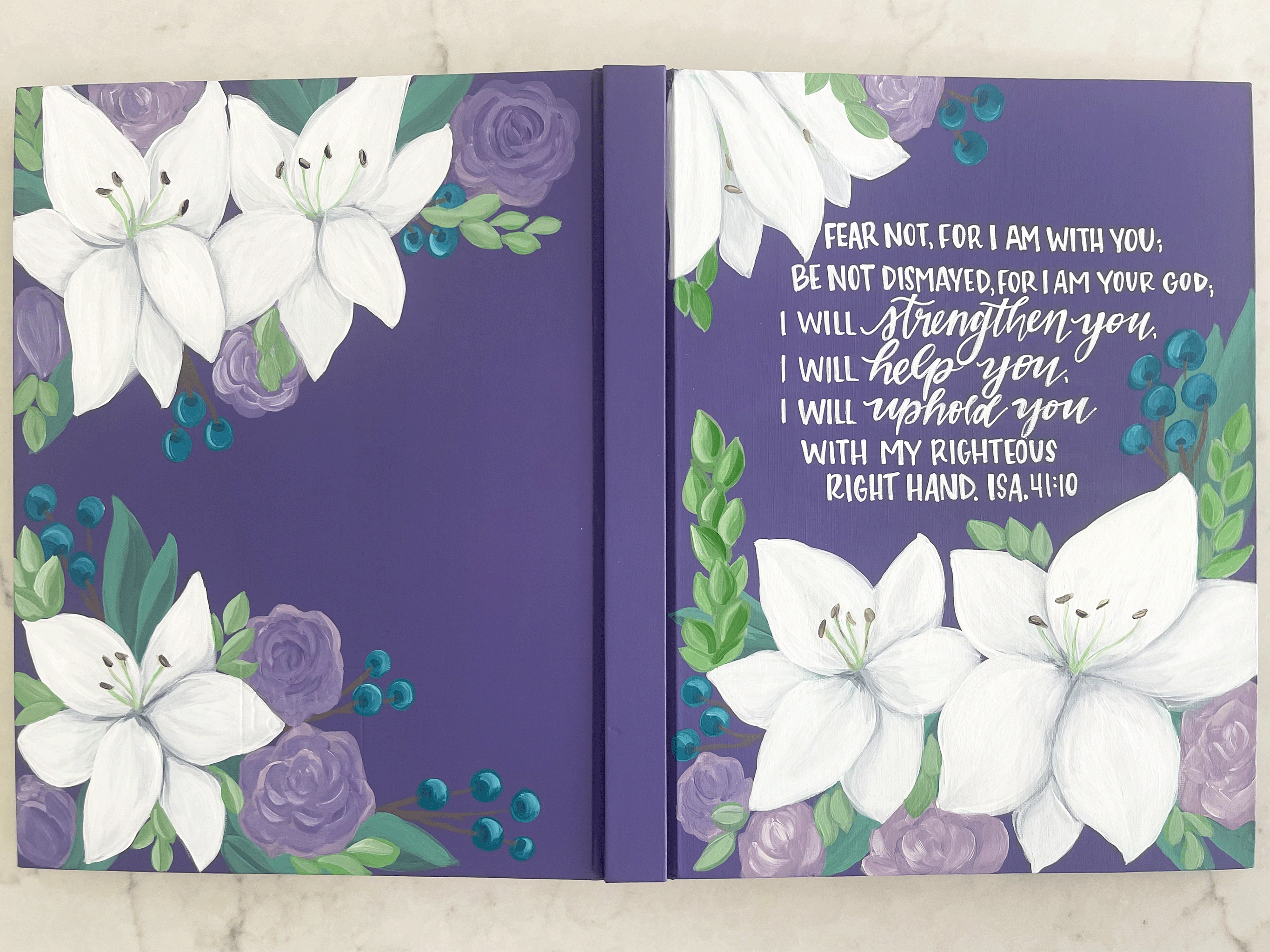 Hand-Painted Bibles and Journals