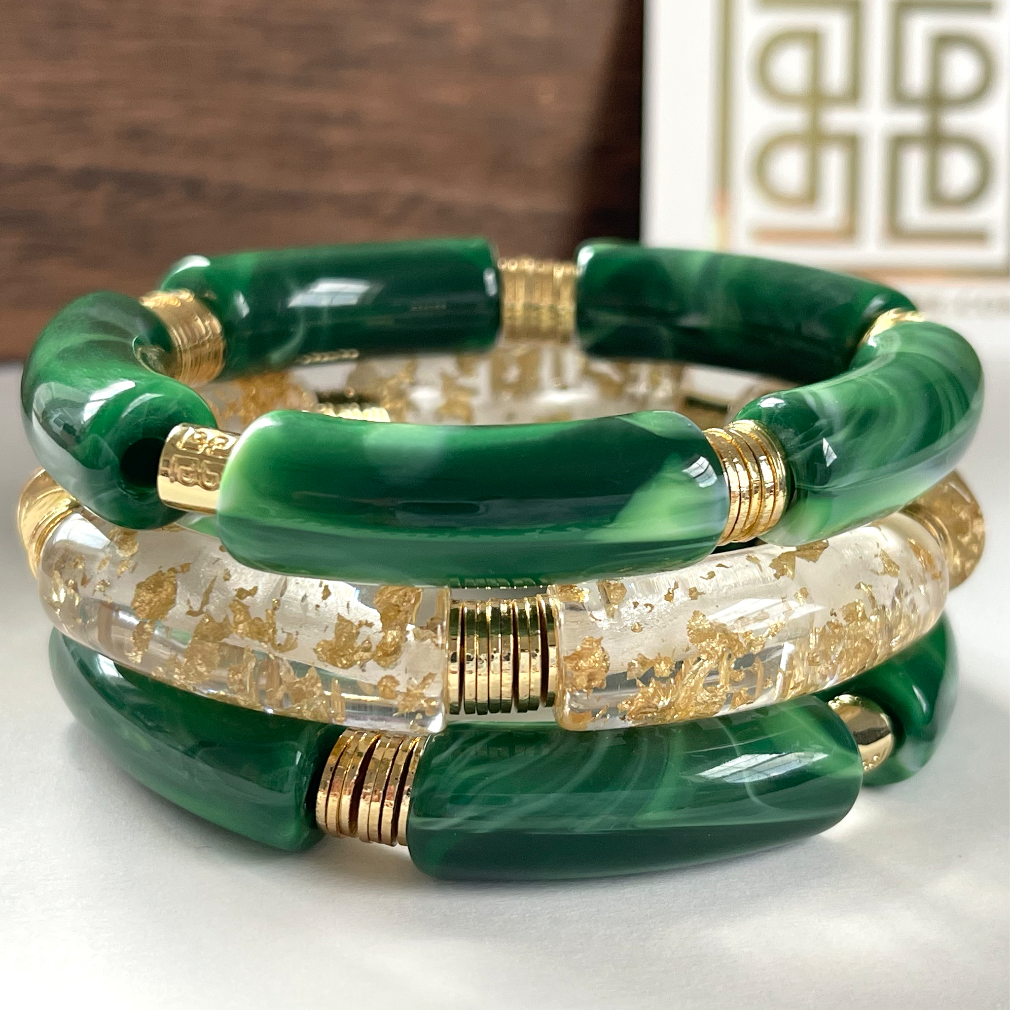 Legacy Green Crown Bracelet