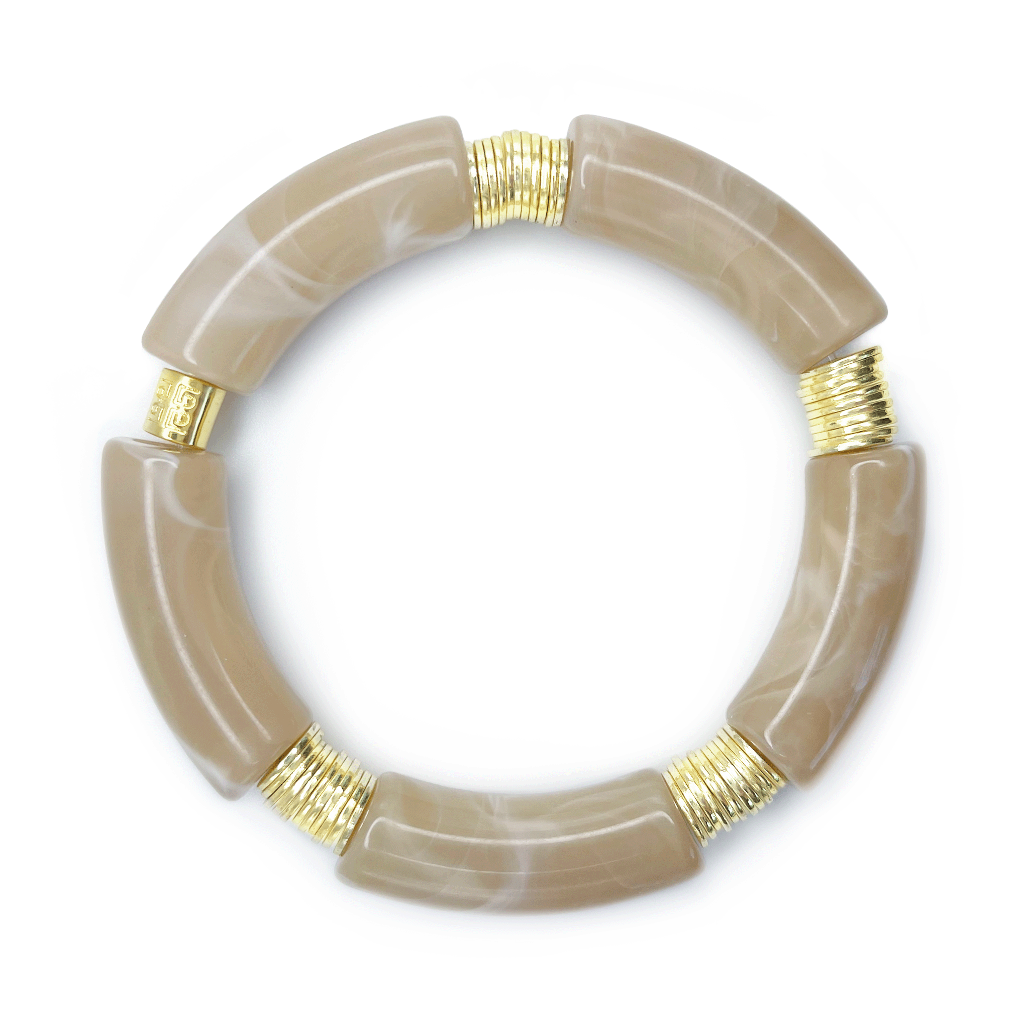 Mocha Crown Bracelet